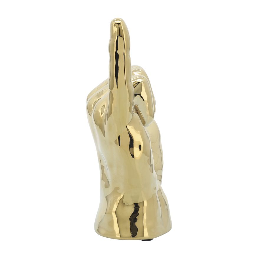 Sagebrook 7" "Hang Loose" Hand - Gold