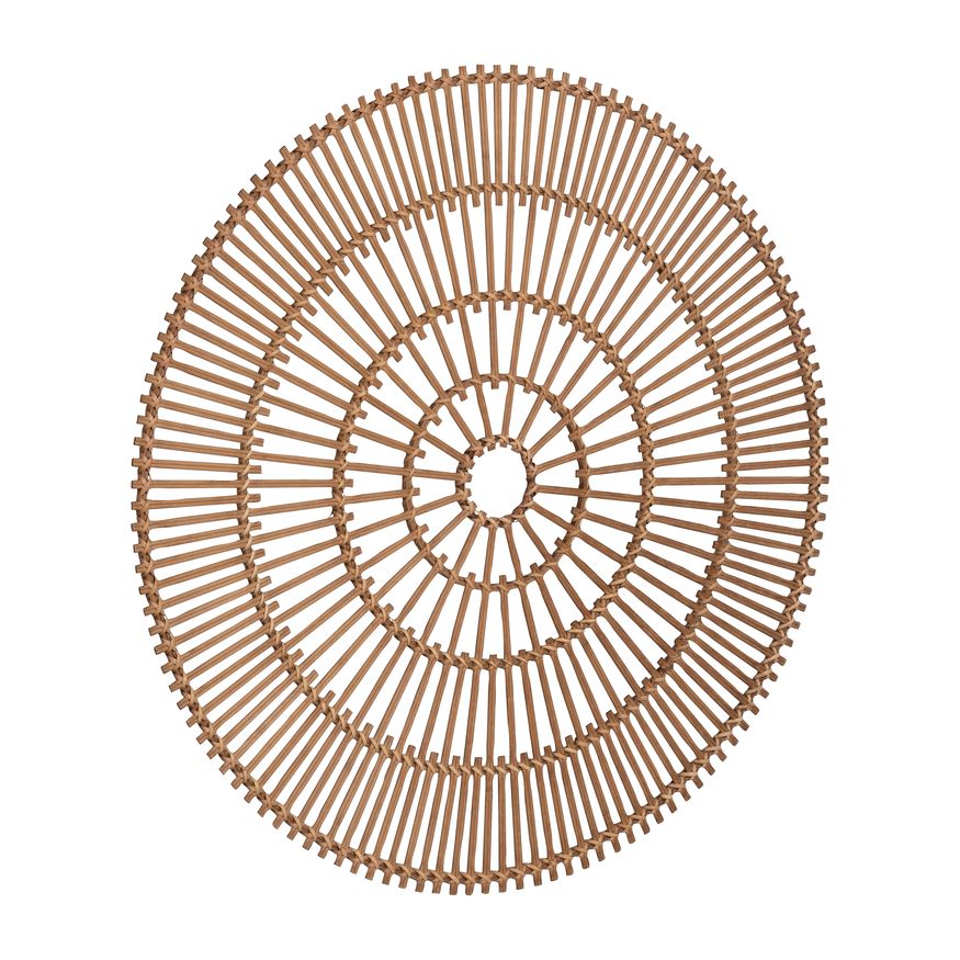 Sagebrook - Wicker Round Wall Accent in Natural