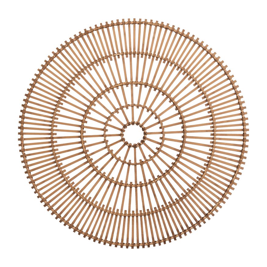 Sagebrook - Wicker Round Wall Accent in Natural