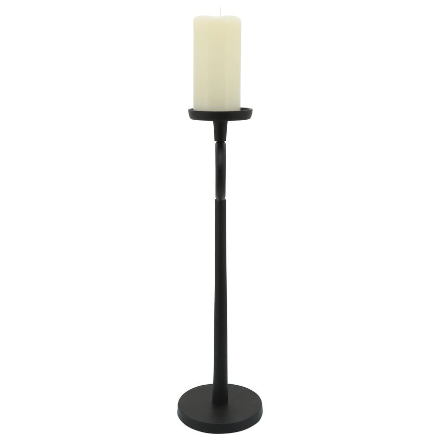 Sagebrook 21" Metal Candle Holder - Black