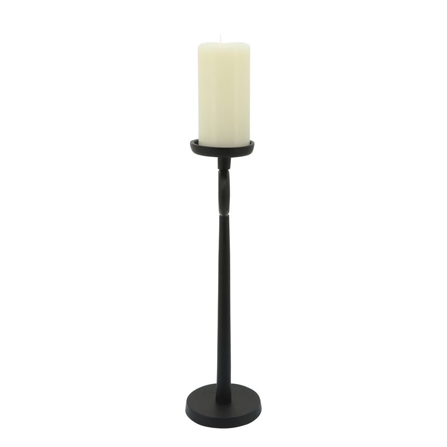 Sagebrook 17" Metal Candle Holder - Black