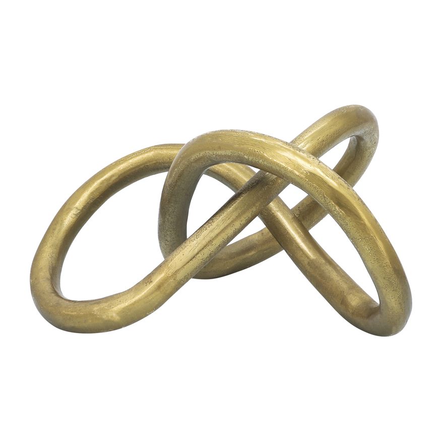 Sagebrook 9" Metal Knot