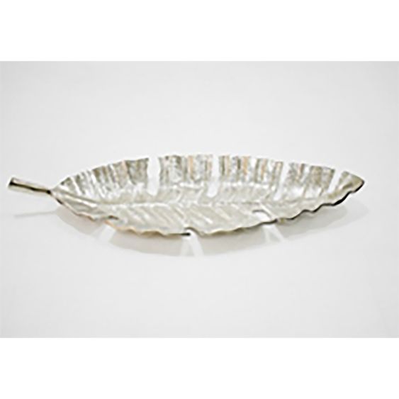 Sagebrook 22" Metal Leaf Tray