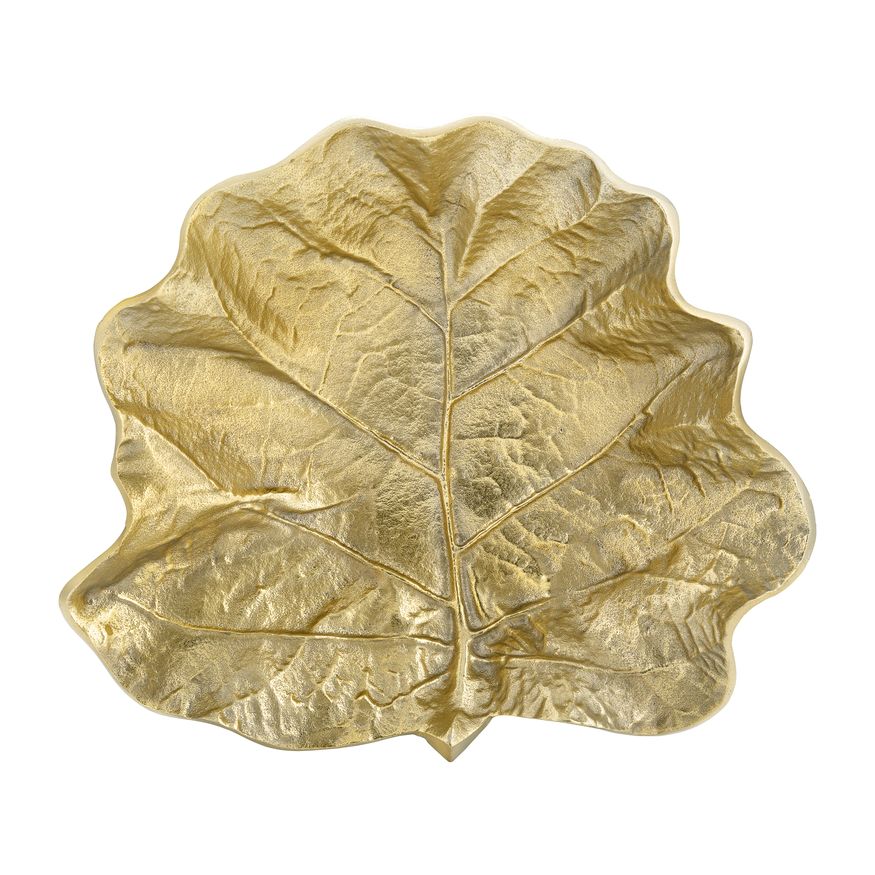 Sagebrook - 22" Metal Leaf Tray