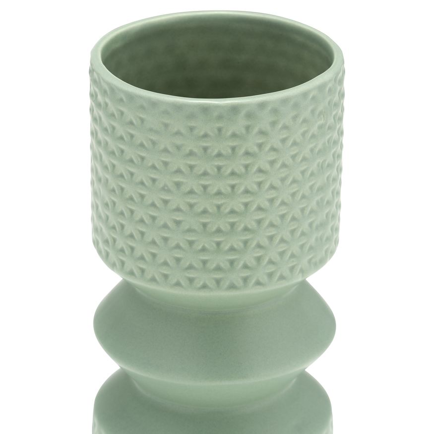 Sagebrook 10" Mallet Vase - Dark Sage