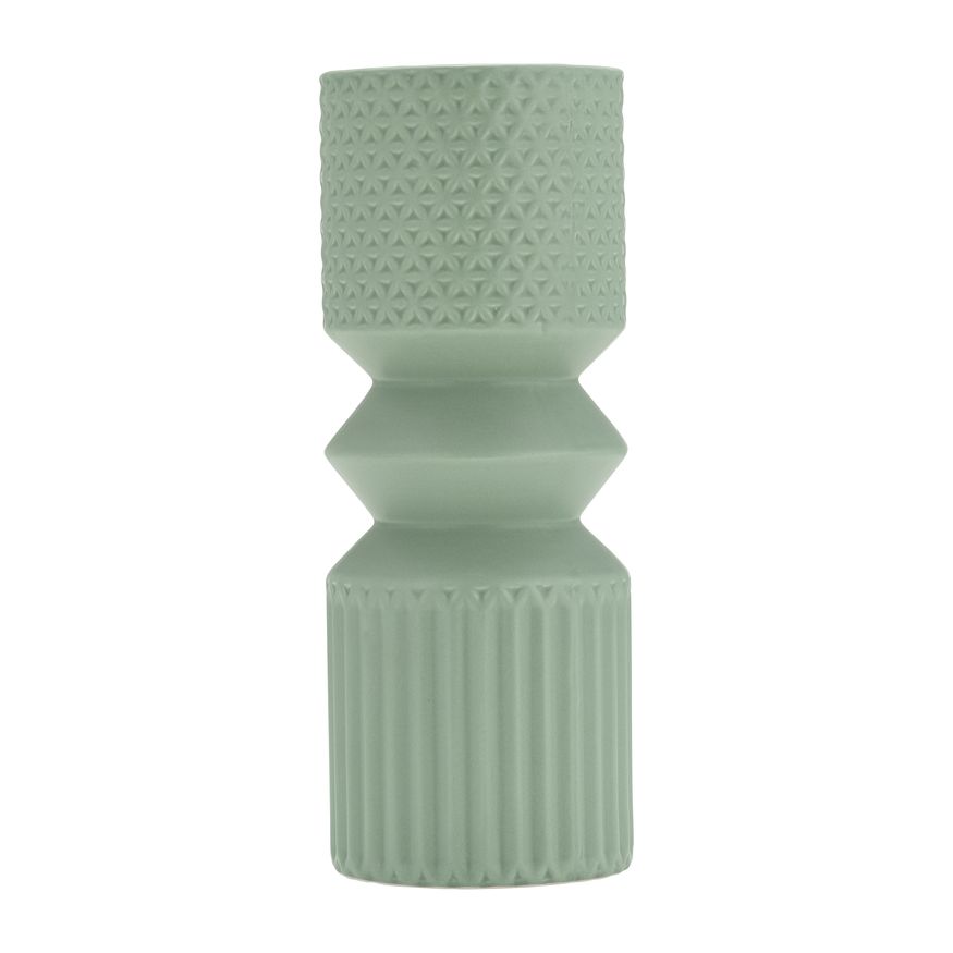 Sagebrook 11" Mallet Vase - Dark Sage