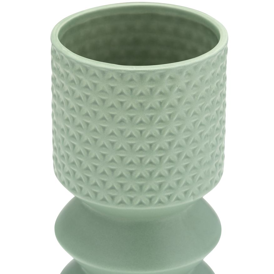 Sagebrook 11" Mallet Vase - Dark Sage