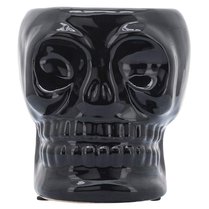 Sagebrook 5" Ceramic Skull Vase