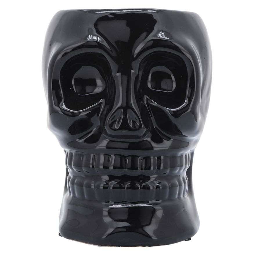 Sagebrook 5" Ceramic Skull Vase