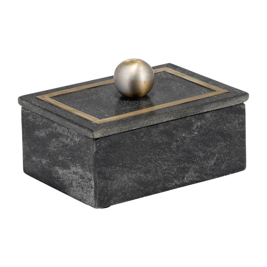 Sagebrook 7"x5" Marble Rectangular Box Knob