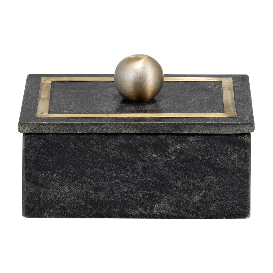 Sagebrook 7"x5" Marble Rectangular Box Knob