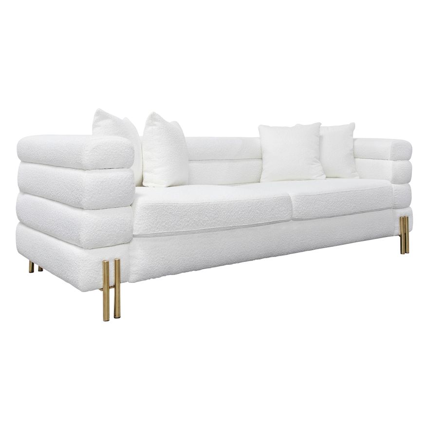 Sagebrook - Bolstered 3-Seater Sofa