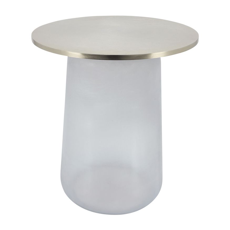 Sagebrook - Side Table Glass Base in Clear