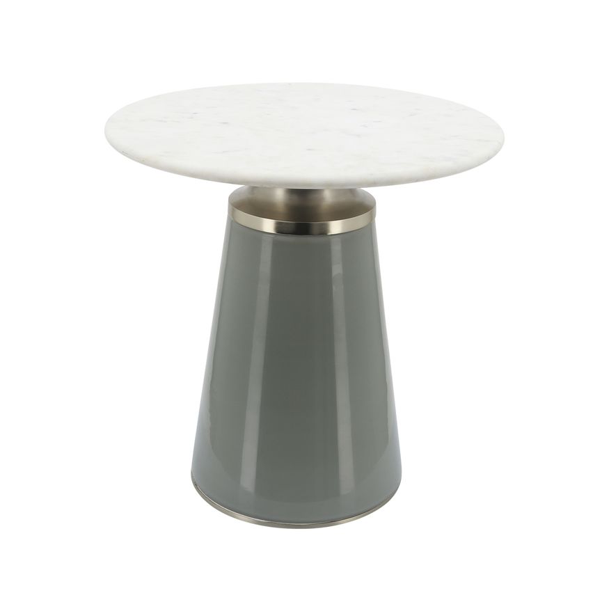 Sagebrook 18" Nebular Side Table - Gray