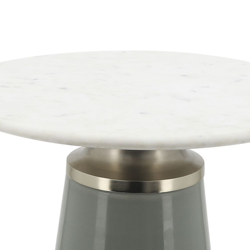 Sagebrook 18" Nebular Side Table - Gray