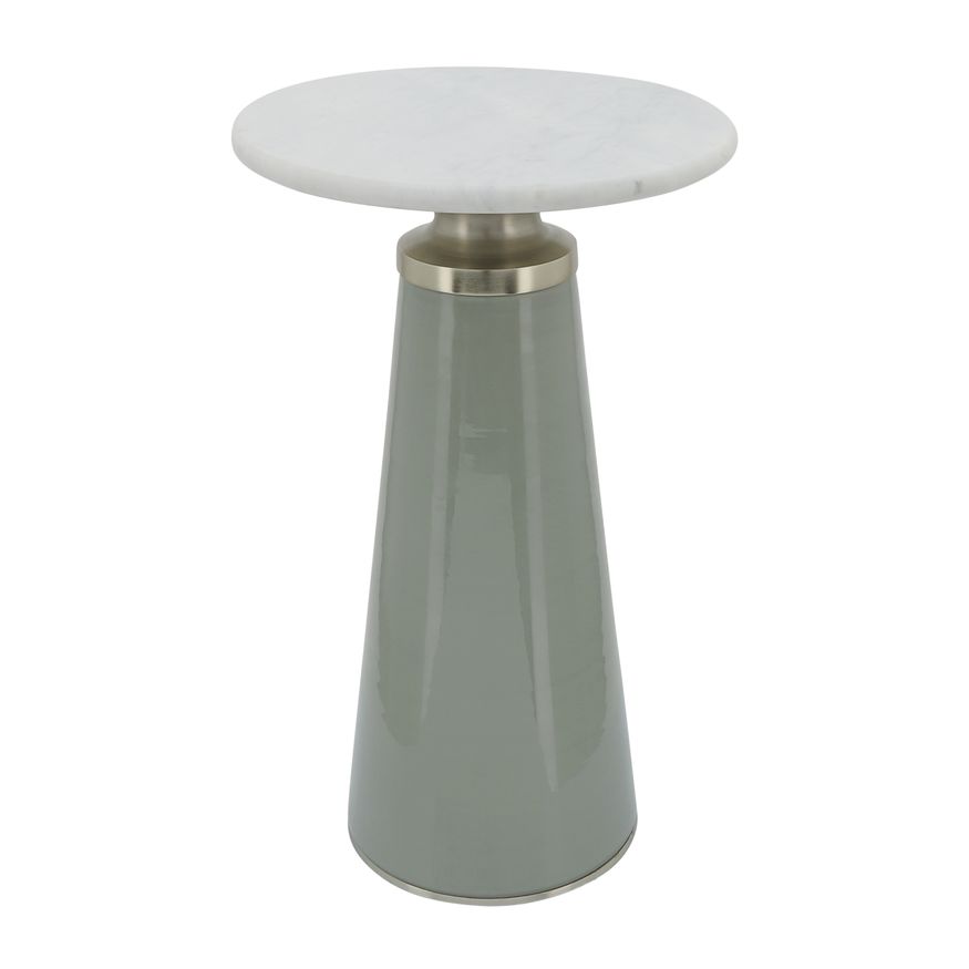 Sagebrook 21" Nebular Side Table - Gray