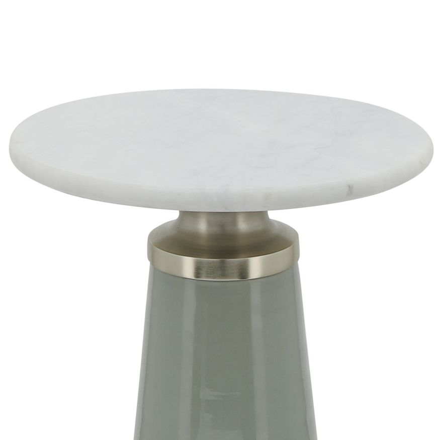 Sagebrook 21" Nebular Side Table - Gray