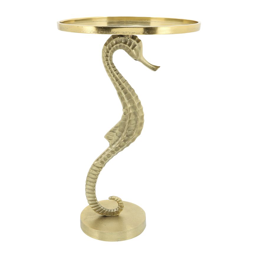 Sagebrook - Seahorse Side Table in Gold