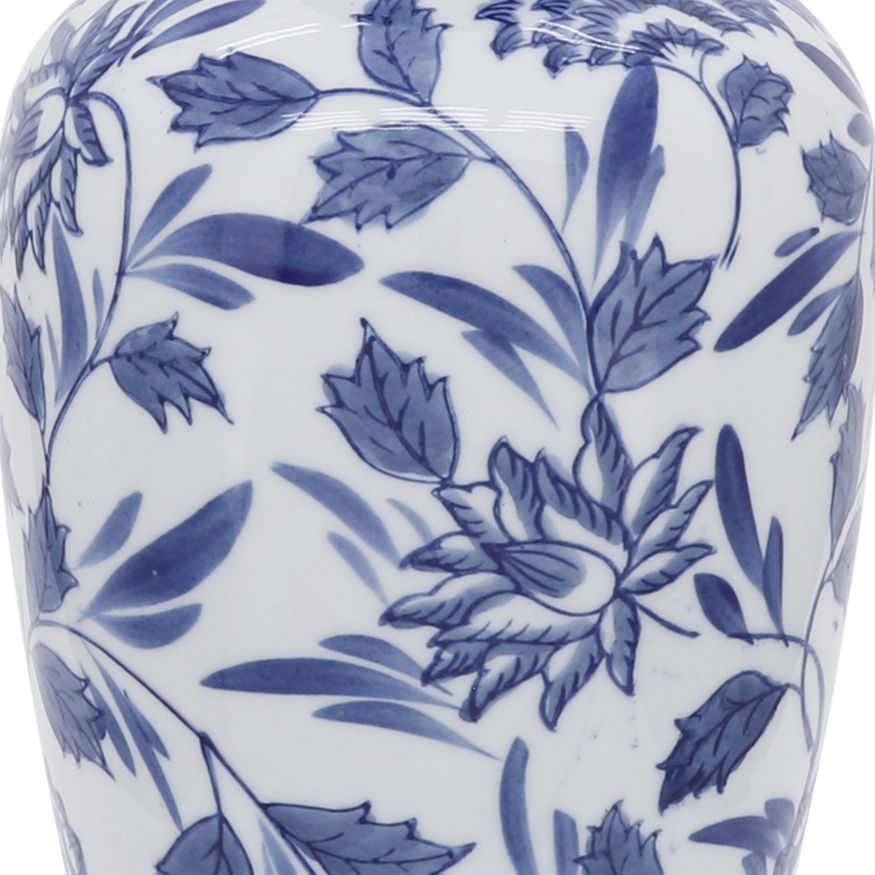 Sagebrook - 13" Ceramic Chinoiserie Vase in Blue/White