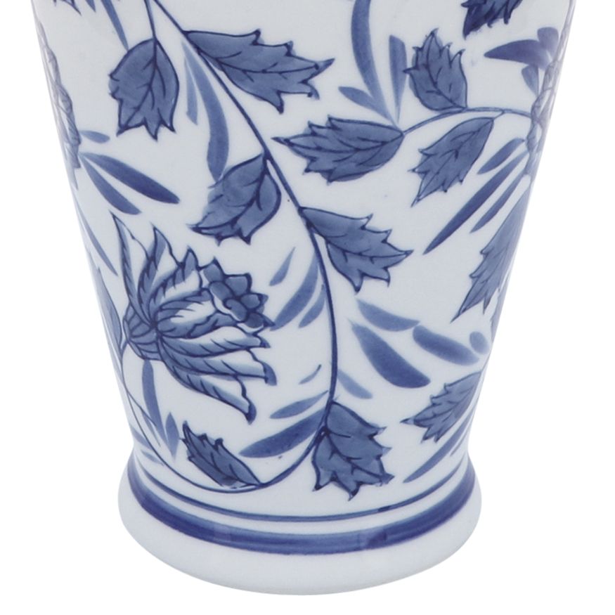 Sagebrook - 13" Ceramic Chinoiserie Vase in Blue/White