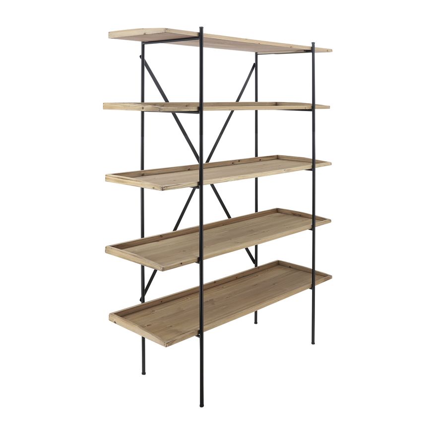 Sagebrook - Wood/Metal 5-Layered Shelf