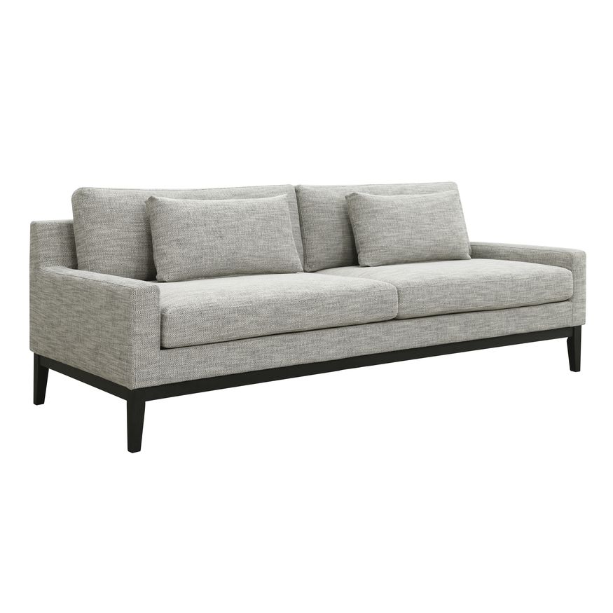 Sagebrook 3-Seater Wood Bolstered Sofa