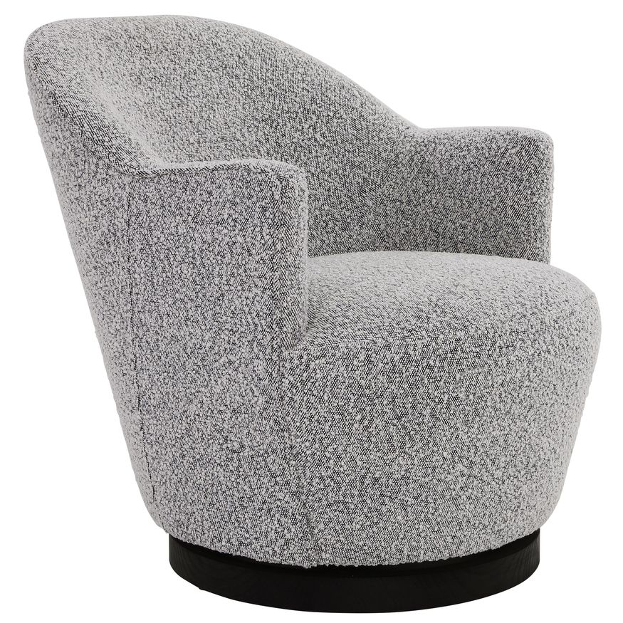 Sagebrook™ Wood Swivel Chair - Salt & Pepper