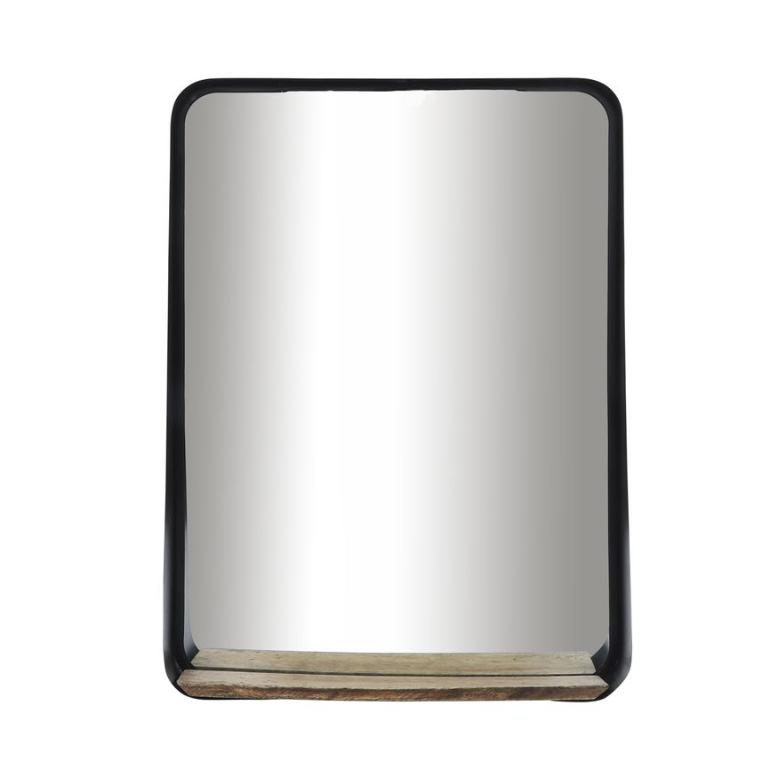 Sagebrook Metal Mirror With Shelf