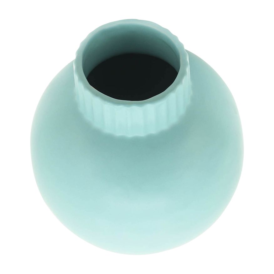 Sagebrook - 7" Ceramic Bulbous Vase in Green