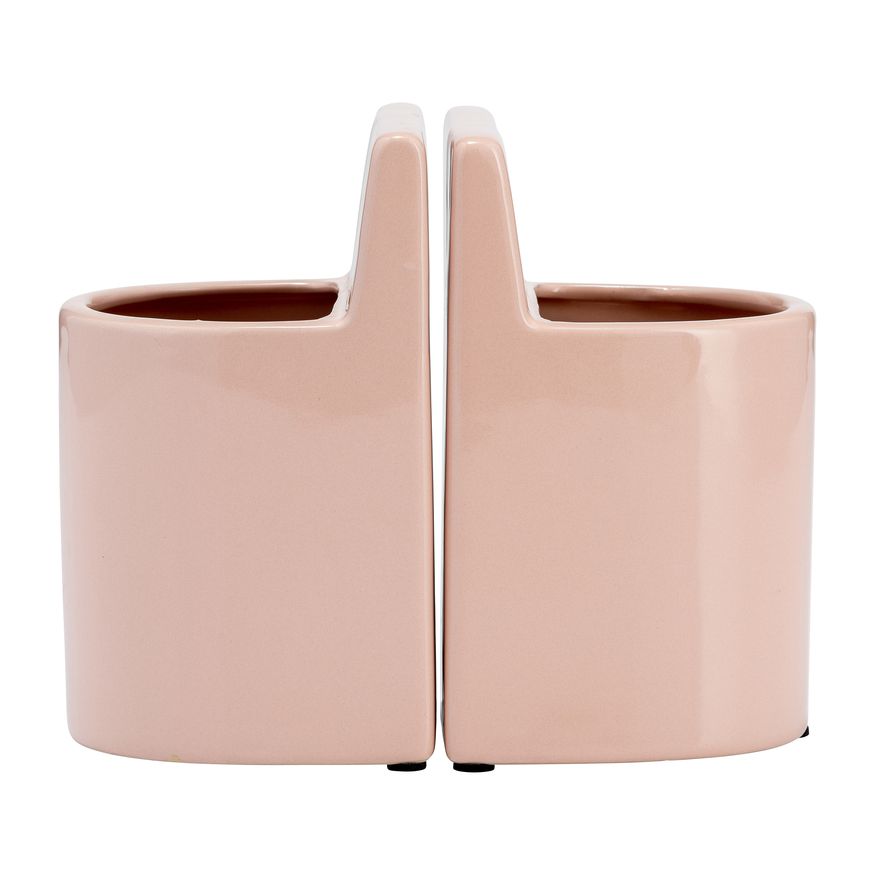 Sagebrook 6" Ceramic Pouch Bookends