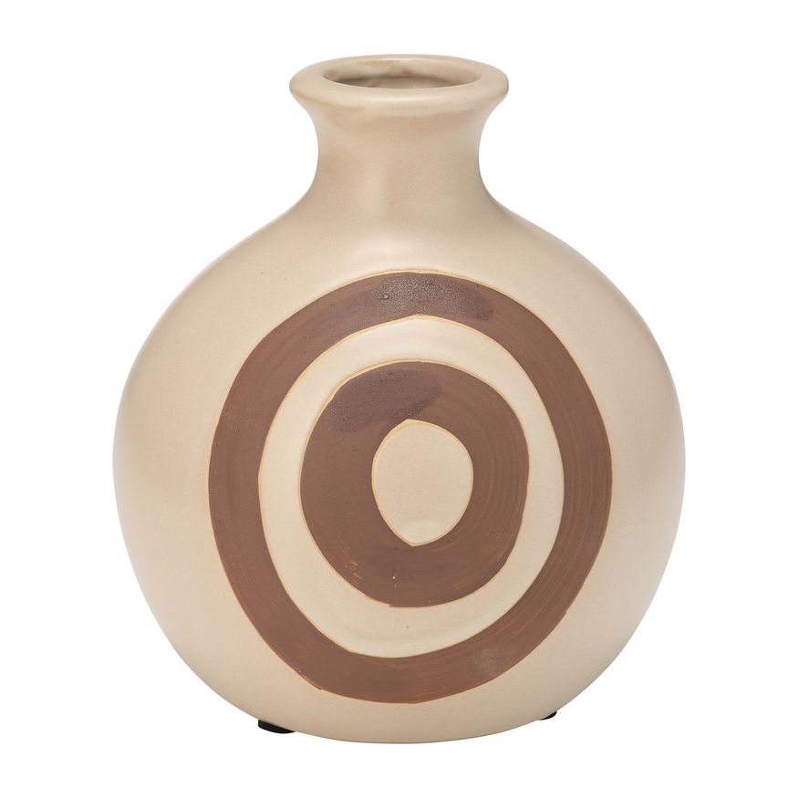 Sagebrook - 7" Ceramic Abstract Vase