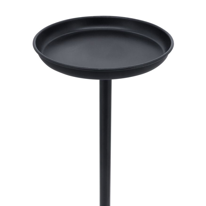 Sagebrook Metal Drink Table - Black