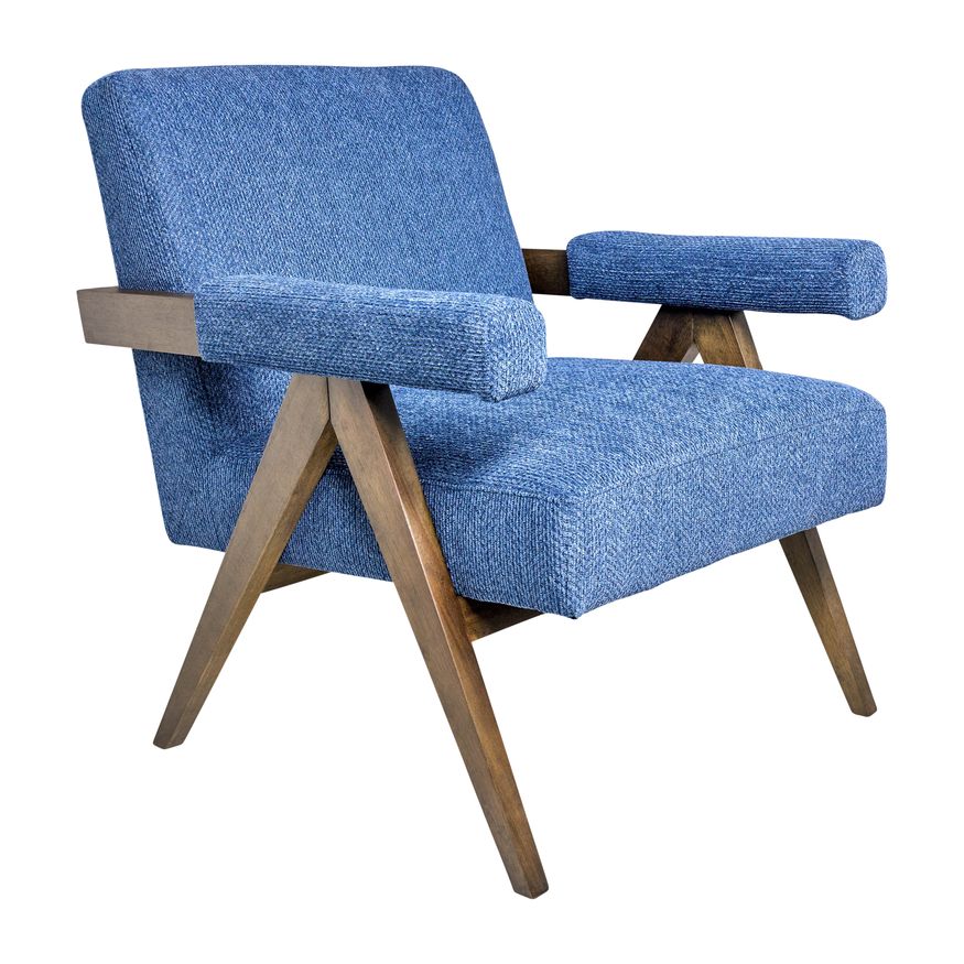 Sagebrook Wood Scandinavian Accent Chair