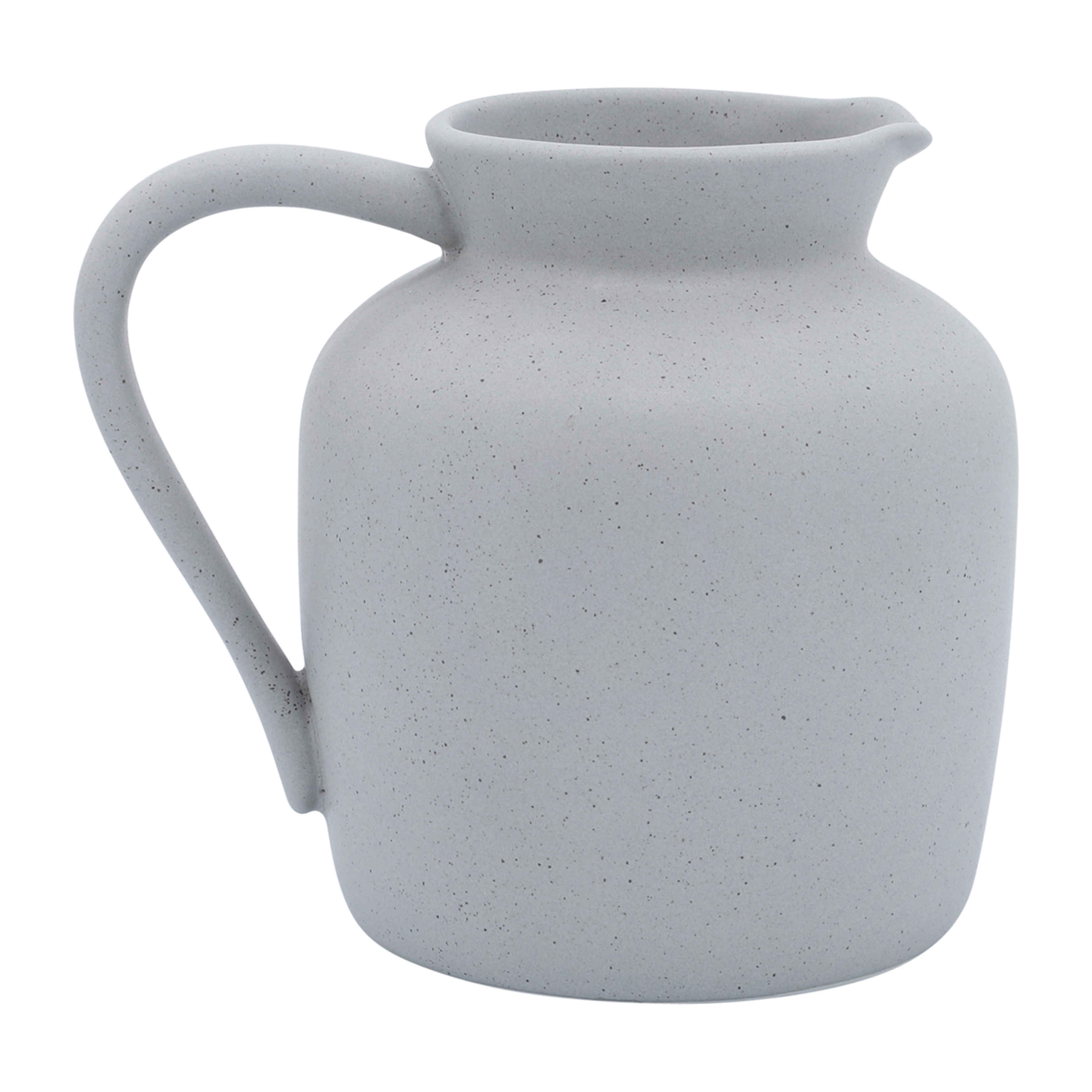 Sagebrook 5" Ceramic Pitcher Vase - Gray