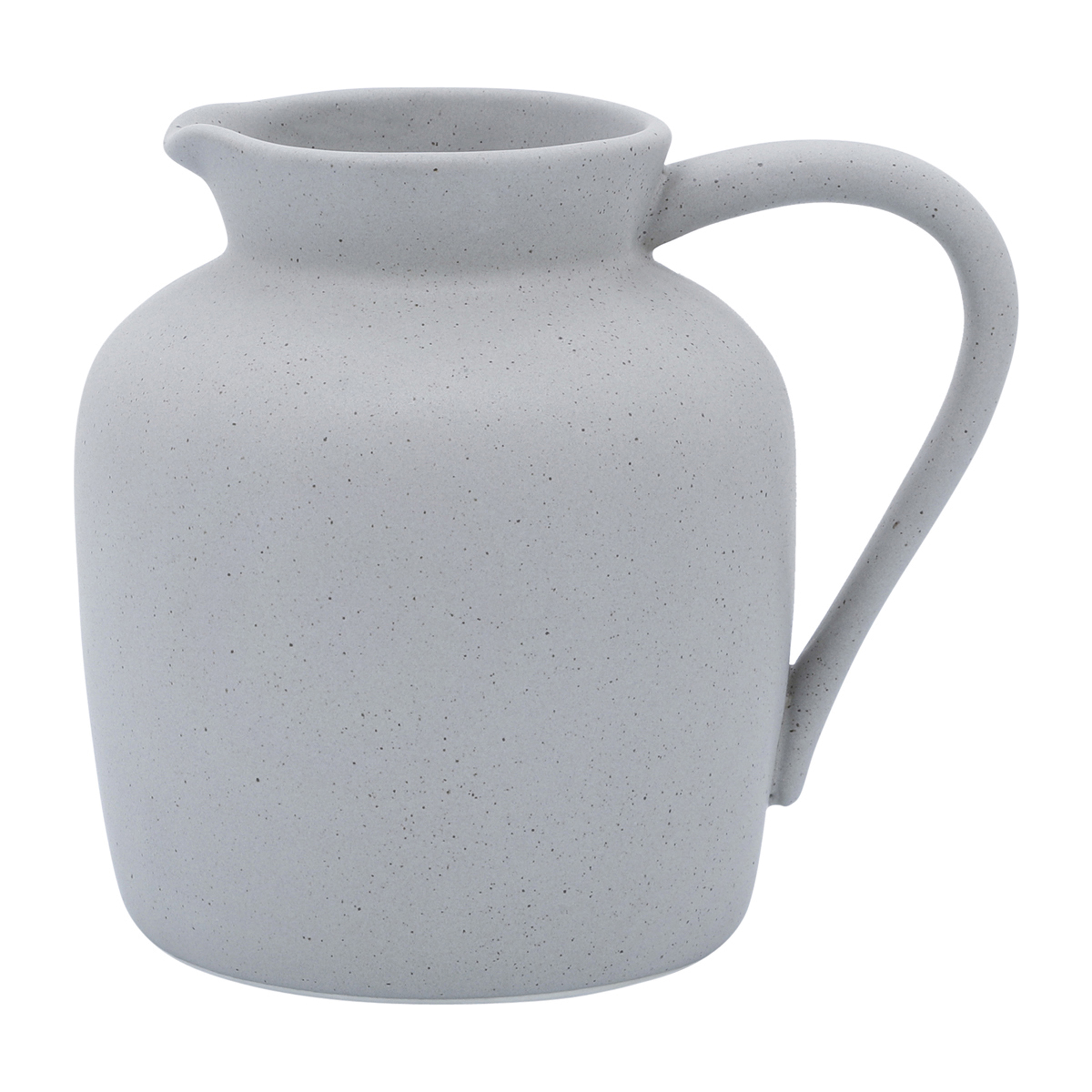 Sagebrook 5" Ceramic Pitcher Vase - Gray