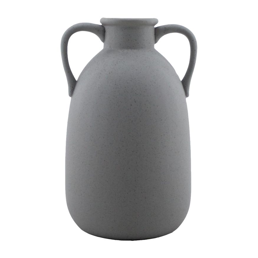 Sagebrook 10" Ceramic Eared Vase