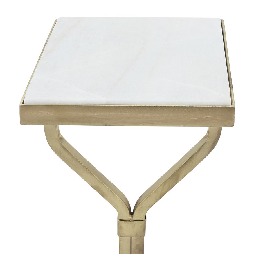 Sagebrook - Square Drink Table in Gold