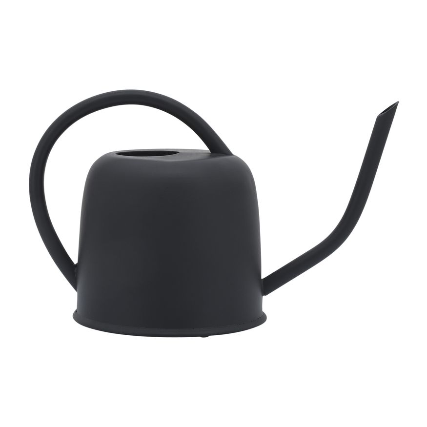 Sagebrook 7" Metal Watering Can - Black