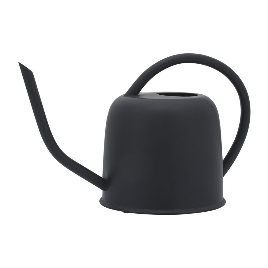 Sagebrook 7" Metal Watering Can - Black