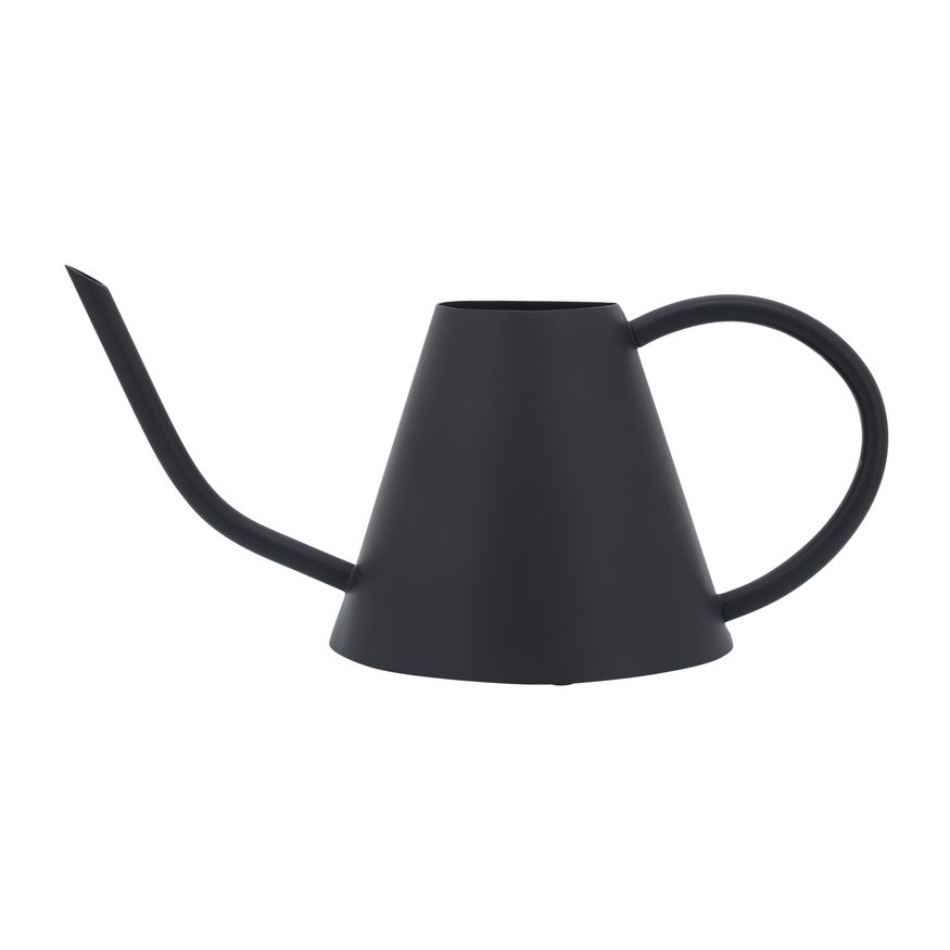 Sagebrook 6" Metal Watering Can - Black