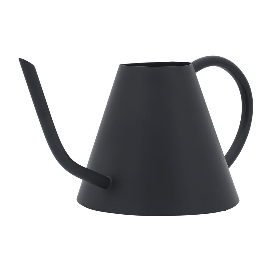 Sagebrook 6" Metal Watering Can - Black