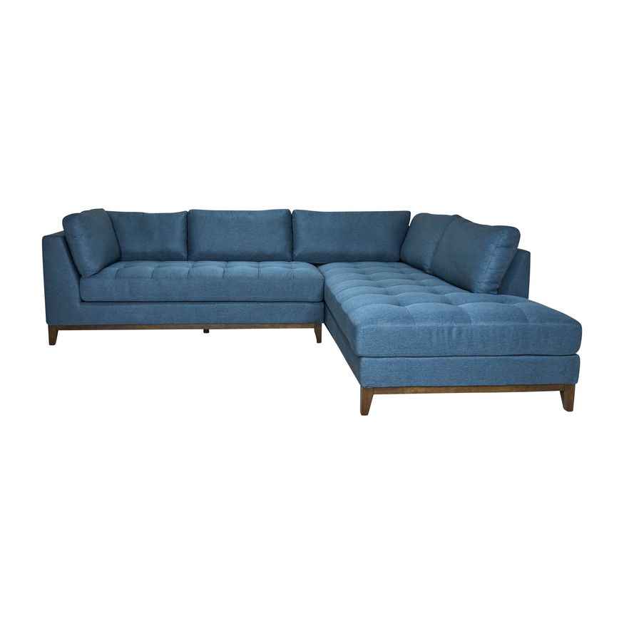 Sagebrook - Modern Fixed Corner Sofa