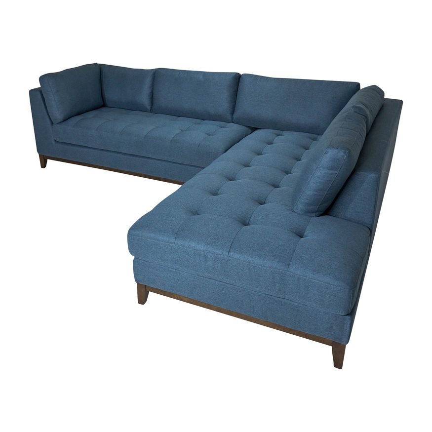 Sagebrook - Modern Fixed Corner Sofa