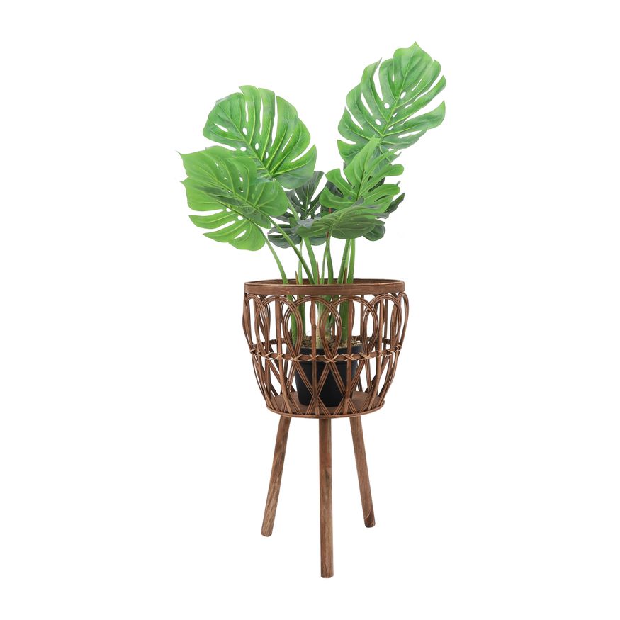 Sagebrook™ 11"/13"/15" Bamboo Planters (Set Of 3) - Brown