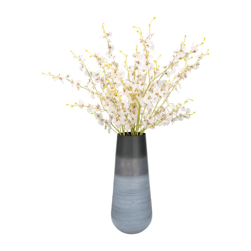 Sagebrook - 18" Metal Alabastron Vase in Multi