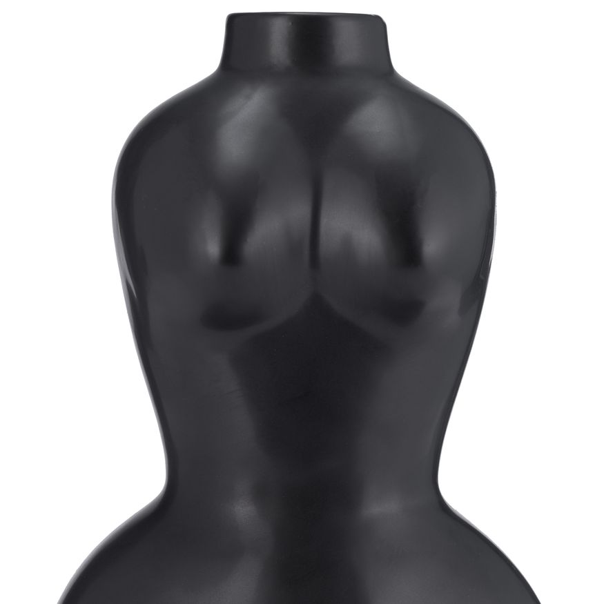 Sagebrook 12" Dol Torso Vase - Black