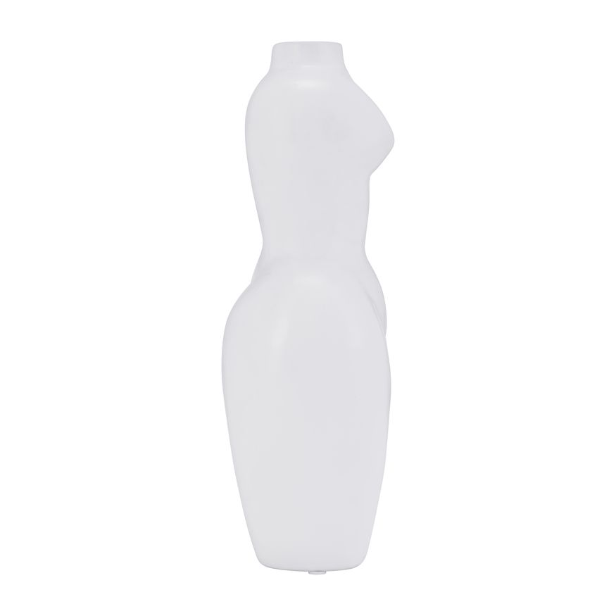 Sagebrook 12" Dol Torso Vase - White