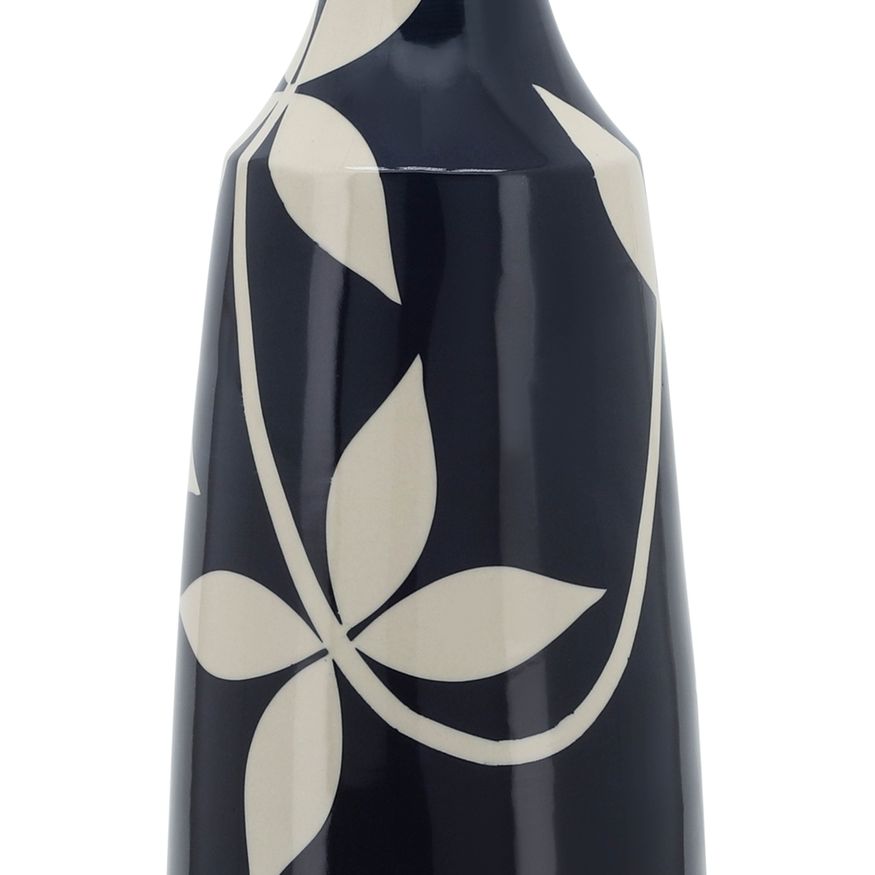 Sagebrook - 19" Ceramic Leaf Vase in Blue