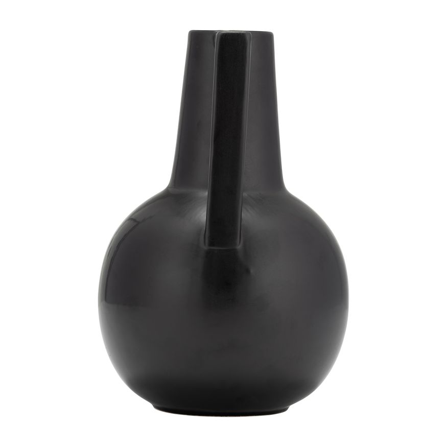 Sagebrook 9" Ceramic Vase - Black