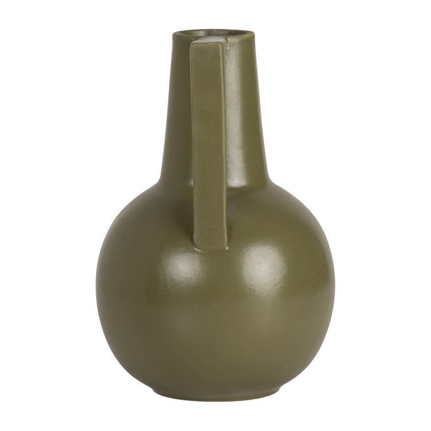 Sagebrook 9" Ceramic Vase - Olive